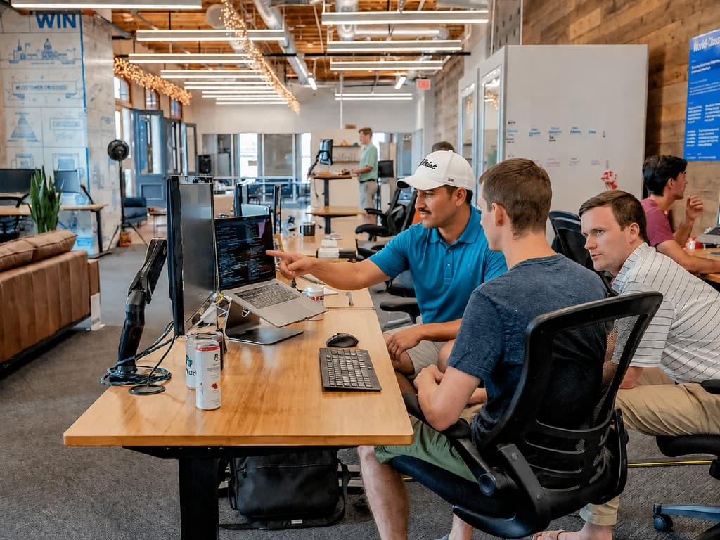 Agile Aims team collaborating like an in-house product squad