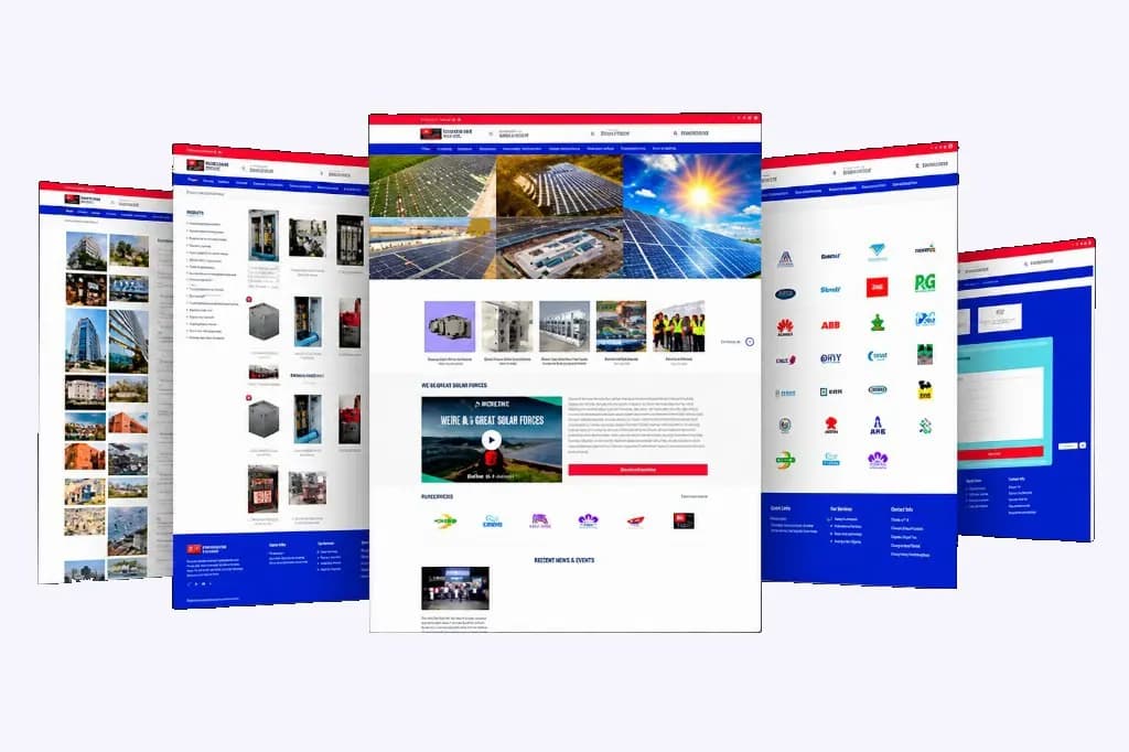 Electrical Company Website